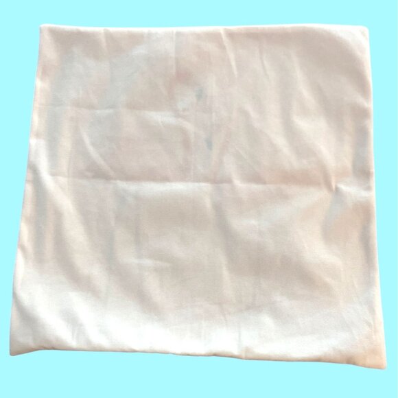 Soft Throw Pillow Cushion Cover Square With Zip Close Pink Flamingo Love Hearts - Picture 4 of 7